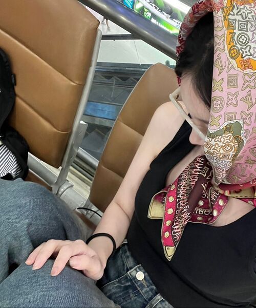MUSINSA STANDARD WOMAN（ムシンサスタンダードウーマン）の「ウィメンズクロップタンクトップ[ブラック]（Tシャツ/カットソー・レディース・その他・SMALL/MEDIUM/LARGE/X-SMALL）」の8枚目の写真