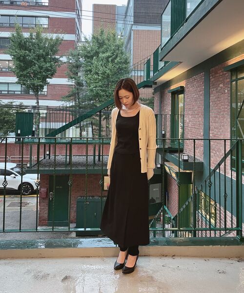 MUSINSA STANDARD WOMAN（ムシンサスタンダードウーマン）の「ウィメンズクロップタンクトップ[ブラック]（Tシャツ/カットソー・レディース・その他・SMALL/MEDIUM/LARGE/X-SMALL）」の11枚目の写真