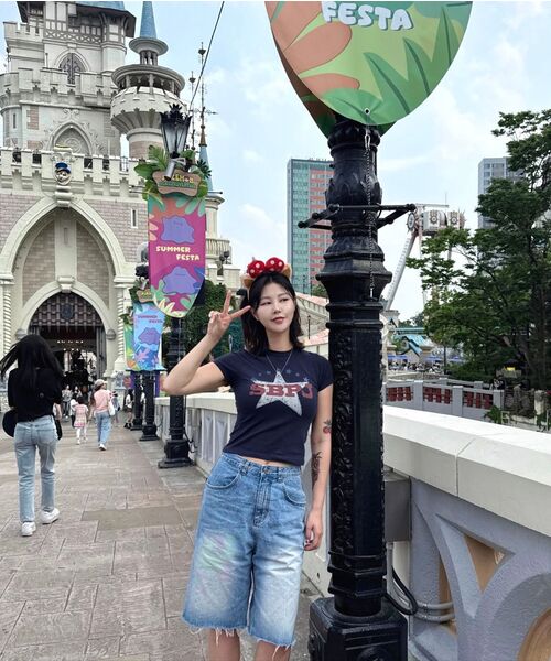 SUNBURNPROJECT(サンバーンプロジェクト)の「SBPJ T-shirt, NAVY(Tシャツ/カットソー・レディース・その他・FREE)」の5枚目の写真