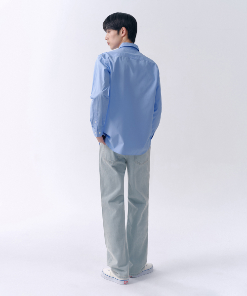 MUSINSA STANDARD（ムシンサスタンダード）の「ストレートデニムパンツ[ブリーチ]（デニムパンツ・メンズ・その他・26/27/28/29/30/31/32/33/34/36/38/40）」の6枚目の写真