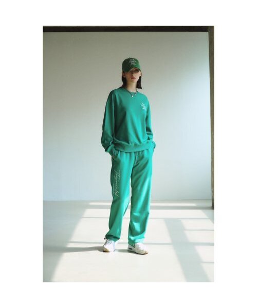 THE GREEN LAB（ザグリーンラボ）の「オーバーサイズストリングジョガーパンツ[グリーン]（スウェットパンツ・メンズ・その他・SMALL/LARGE）」の2枚目の写真