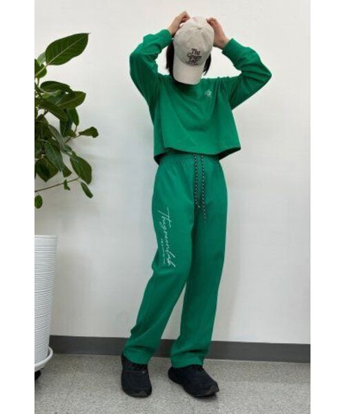THE GREEN LAB（ザグリーンラボ）の「オーバーサイズストリングジョガーパンツ[グリーン]（スウェットパンツ・メンズ・その他・SMALL/LARGE）」の13枚目の写真