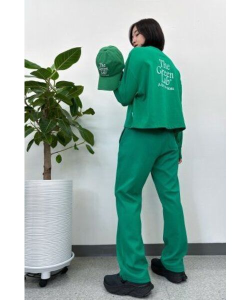 THE GREEN LAB（ザグリーンラボ）の「オーバーサイズストリングジョガーパンツ[グリーン]（スウェットパンツ・メンズ・その他・SMALL/LARGE）」の14枚目の写真