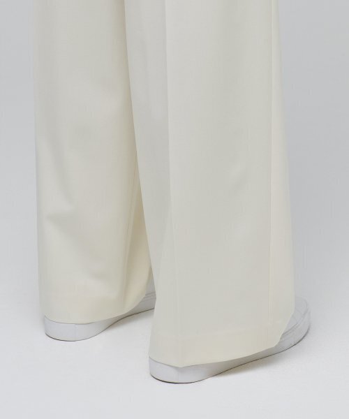 MUSINSA STANDARD（ムシンサスタンダード）の「スーパーワイドヒドゥンバンディングスラックス[クリーム]（スラックス・メンズ・その他・26/27/28/29/36/34/32/30/31/33/40/38/42）」の8枚目の写真