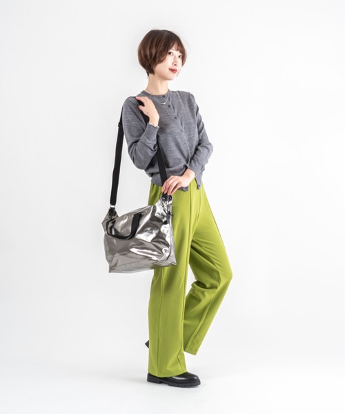 Jack Gomme(ジャックゴム)の「【JACK GOMME】ショルダーバッグ ORTA(ショルダーバッグ・レディース・ブラック/シルバー/モカ/アイボリー/インディゴブルー/シャンパン・FREE)」の18枚目の写真