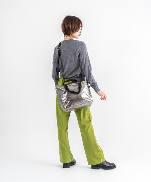 Jack Gomme(ジャックゴム)の「【JACK GOMME】ショルダーバッグ ORTA(ショルダーバッグ・レディース・ブラック/シルバー/モカ/アイボリー/インディゴブルー/シャンパン・FREE)」の17枚目の写真