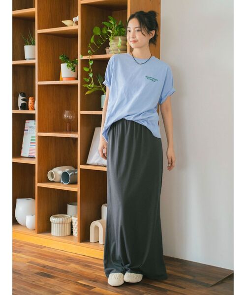 Ungrid（アングリッド）の「カシミヤ混アイラインスカート（スカート・レディース・チャコールグレー/レッド/オフホワイト・FREE）」の11枚目の写真