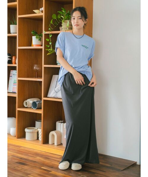 Ungrid（アングリッド）の「カシミヤ混アイラインスカート（スカート・レディース・チャコールグレー/レッド/オフホワイト・FREE）」の12枚目の写真