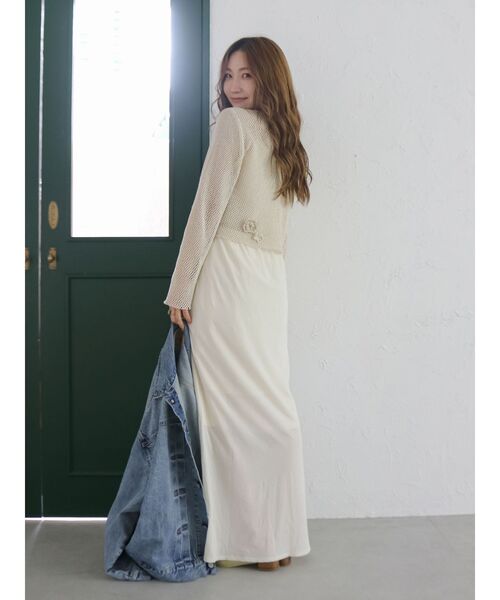 Ungrid（アングリッド）の「カシミヤ混アイラインスカート（スカート・レディース・チャコールグレー/レッド/オフホワイト・FREE）」の19枚目の写真