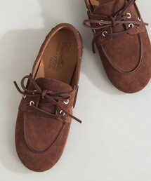Demi-Luxe BEAMS（デミルクス ビームス）の「【7/24値下げ】CASTELLANO / AIKO スエード シューズ（モカシン/デッキシューズ）」
