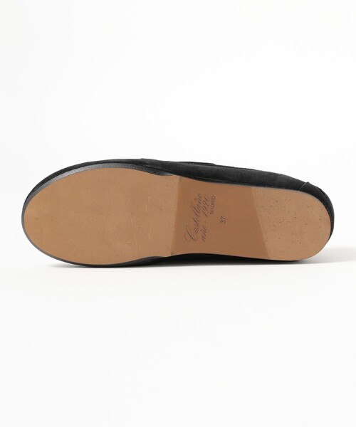 Demi-Luxe BEAMS(デミルクス ビームス)の「【7/24値下げ】CASTELLANO / AIKO スエード シューズ(モカシン/デッキシューズ・レディース・ブラック/ブラウン・38/37/36)」の4枚目の写真