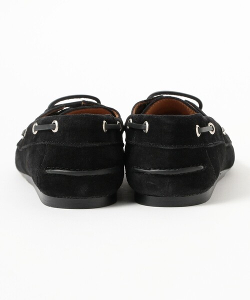 Demi-Luxe BEAMS(デミルクス ビームス)の「【7/24値下げ】CASTELLANO / AIKO スエード シューズ(モカシン/デッキシューズ・レディース・ブラック/ブラウン・38/37/36)」の3枚目の写真