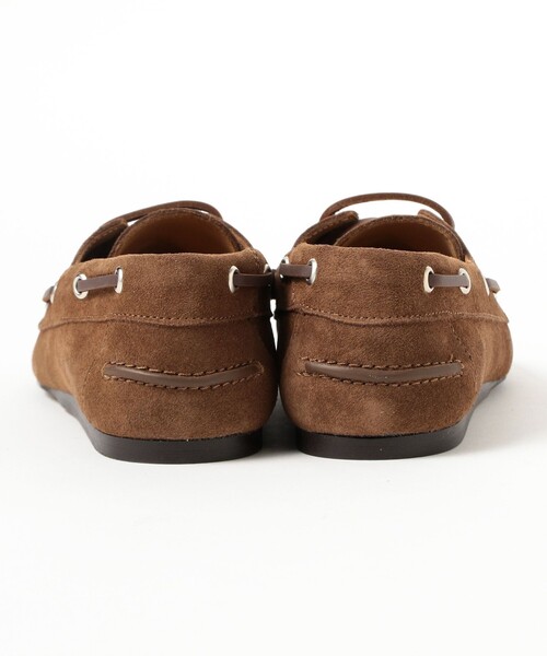 Demi-Luxe BEAMS(デミルクス ビームス)の「【7/24値下げ】CASTELLANO / AIKO スエード シューズ(モカシン/デッキシューズ・レディース・ブラック/ブラウン・38/37/36)」の12枚目の写真