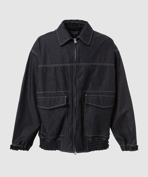 LIGHT-OUNCE COTTON DENIM BLOUSON
