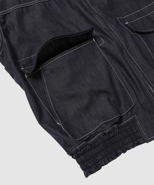 COMME des GARCONS HOMME(コム デ ギャルソン・オム)の「LIGHT-OUNCE COTTON DENIM BLOUSON(デニムジャケット・メンズ・ネイビー・L/M/S/XS)」の6枚目の写真