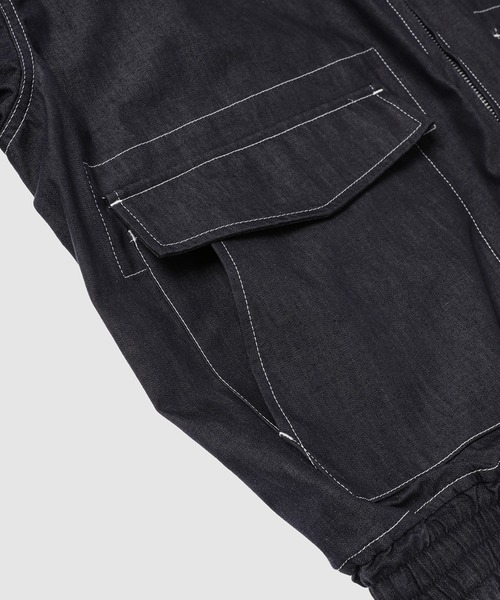 COMME des GARCONS HOMME(コム デ ギャルソン・オム)の「LIGHT-OUNCE COTTON DENIM BLOUSON(デニムジャケット・メンズ・ネイビー・L/M/S/XS)」の7枚目の写真