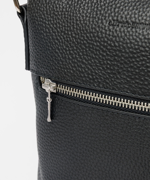 alfredoBANNISTER(アルフレッドバニスター)の「シボレザー ミニショルダーバッグ(ボディバッグ/ウエストポーチ・レディース・ブラック・フリー)」の10枚目の写真