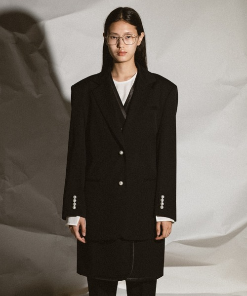 BLACK FORMAL TAILORED JACKET（テーラードジャケット）｜CINOH（チノ 