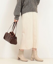 MICO COULIER | ストレッチ起毛ナロースカート(スカート)