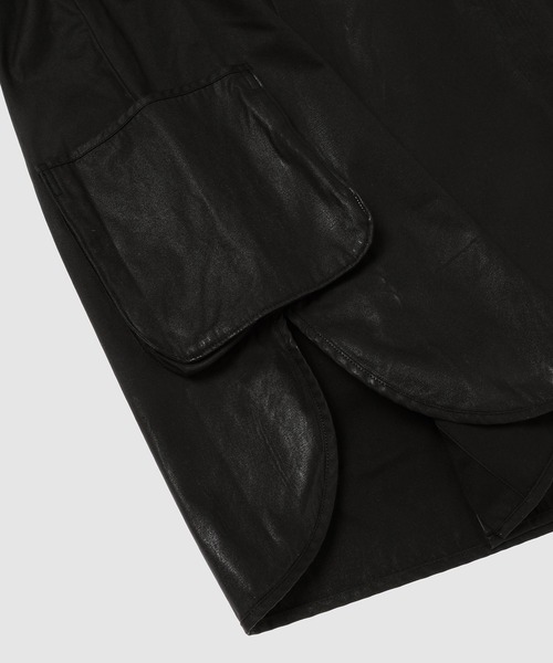 PORTER CLASSIC（ポータークラシック）の「CINCINNATI SHIRT JACKET（その他アウター・メンズ・ブラック/カーキ・3）」の7枚目の写真