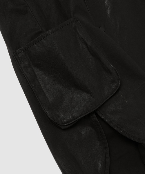 PORTER CLASSIC（ポータークラシック）の「CINCINNATI SHIRT JACKET（その他アウター・メンズ・ブラック/カーキ・3）」の4枚目の写真