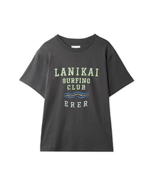 ERER（エルエル）の「Vintage Painted Surf Club Artwork T-Shirt Charcoal（Tシャツ/カットソー）」