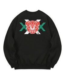 KMB0029 ロットワイラー 裏起毛 スウェット - ブラック