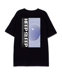 キープスリップスーピマコットンラウンドネック半袖Tシャツ_ブラック