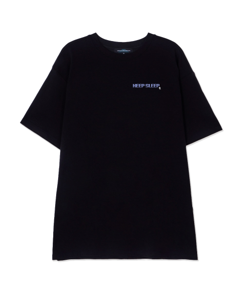 ASTRAL PROJECTION(アストラルプロジェクション)の「キープスリップスーピマコットンラウンドネック半袖Tシャツ_ブラック(Tシャツ/カットソー・メンズ・その他・X-LARGE/LARGE/MEDIUM)」の2枚目の写真