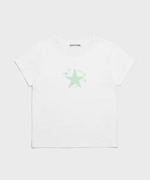 SPノバクロップ半袖Tシャツホワイト