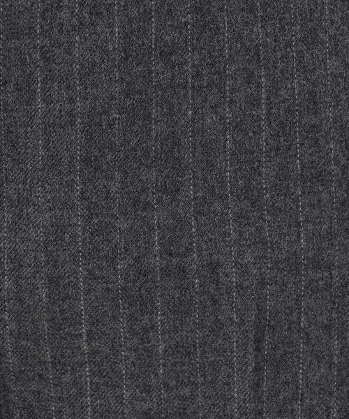 COMME CA(コムサ)の「〔 TALLサイズ 〕 【セットアップ対応】ウールストライプ パンツ(セットアップ・レディース・グレー・13号/15号)」の4枚目の写真