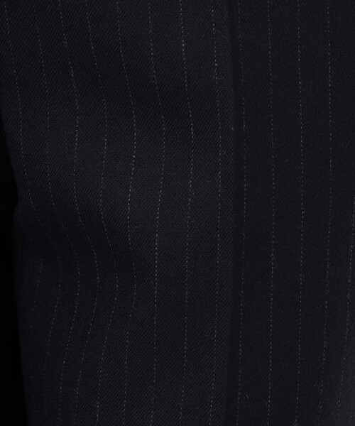 COMME CA(コムサ)の「〔 TALLサイズ 〕 【セットアップ対応】ウールストライプ パンツ(セットアップ・レディース・グレー・13号/15号)」の3枚目の写真