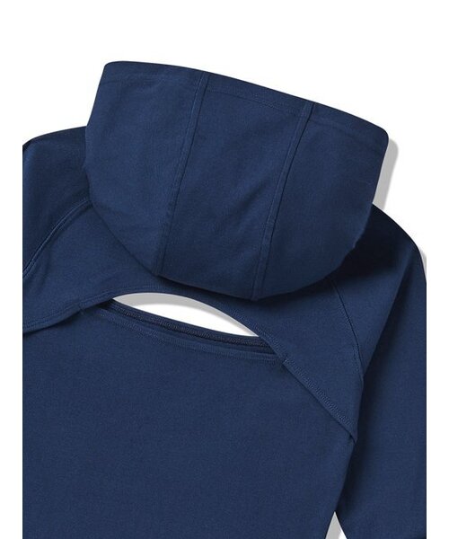 NYXX(エヌワイエックスエックス)の「MIDDLE SLIT HOOD LONG SLEEVE NAVY(Tシャツ/カットソー・レディース・その他・MEDIUM/SMALL)」の6枚目の写真