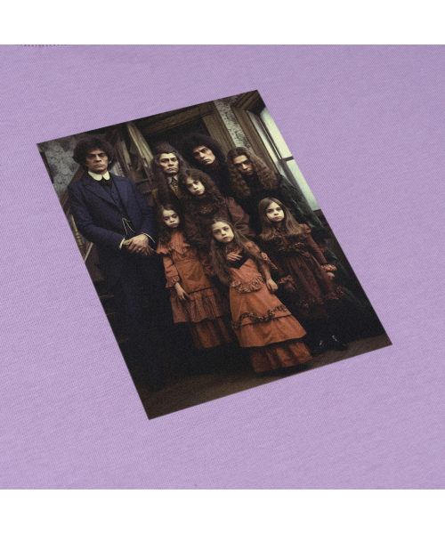 EXTRAORDINARY(エクストラオーディナリー)の「MYSTERIOUS FAMILY TEE PURPLE(Tシャツ/カットソー・メンズ・その他・LARGE/X-LARGE/XX-LARGE/MEDIUM)」の3枚目の写真