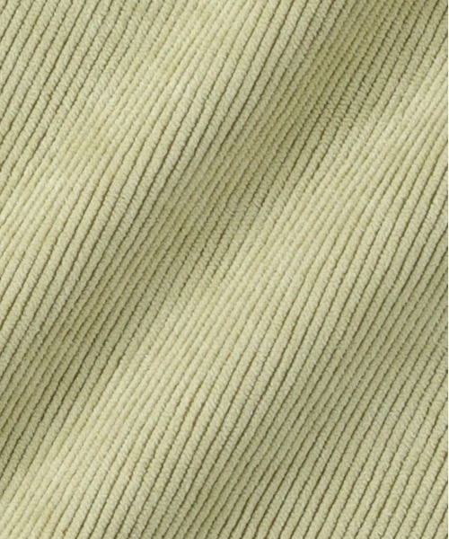 Right-on（ライトオン）の「【HONEYSUCKLE ROSE】カットコーデュロイ 裏起毛イージーワイドパンツ (セミワイドシルエット / 上品な凹凸感 / リラックスフィット / 保温性)（その他パンツ・レディース・グリーン/オフホワイト/ブラック・S/M/L）」の13枚目の写真