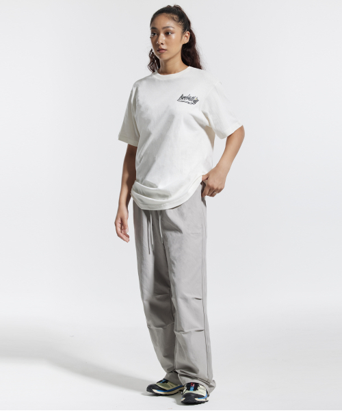CREAM SODA LAB(クリームソーダラボ)の「バスケットボール 半袖Tシャツ オーバーサイズ アイボリー ブラック(Tシャツ/カットソー・レディース・その他・MEDIUM/LARGE/X-LARGE/XX-LARGE)」の7枚目の写真