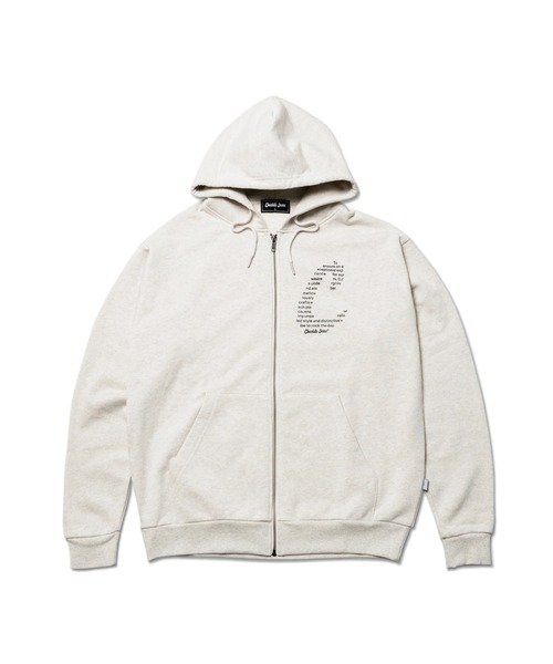 Chocolate Jesus (チョコレートジーザス )の「THOUGHT ZIP HOODIE(パーカー・メンズ・イエロー/アッシュ・X-LARGE/LARGE/MEDIUM/SMALL)」の3枚目の写真