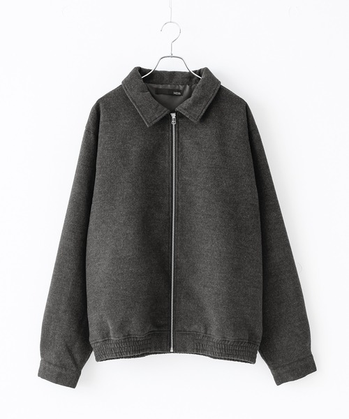 MDR(エムディアール)の「『ショートジップアップブルゾン』(ブルゾン・メンズ・ブラック/チャコール・L/M)」の16枚目の写真