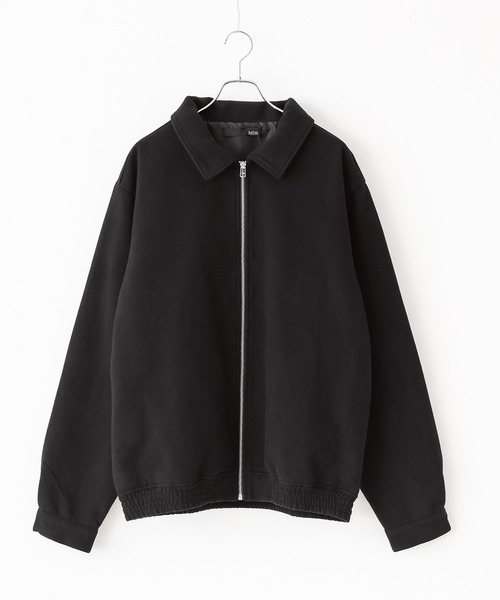 MDR(エムディアール)の「『ショートジップアップブルゾン』(ブルゾン・メンズ・ブラック/チャコール・L/M)」の20枚目の写真