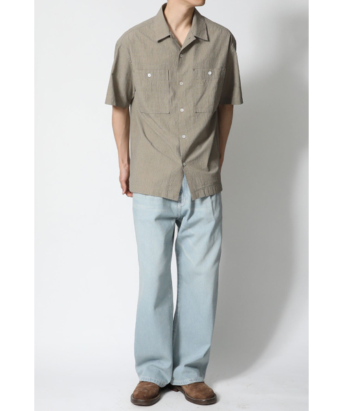 HORLISUN(ホーリーサン)の「Joshua TD check Open Collar Shirt Beige(シャツ/ブラウス・レディース・その他・SMALL/MEDIUM/LARGE)」の8枚目の写真