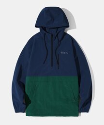 Diamond Layla（ダイアモンドレイラ）の「Pocket Tidy Hood Anorak H7 Navy/Green（ナイロンジャケット）」