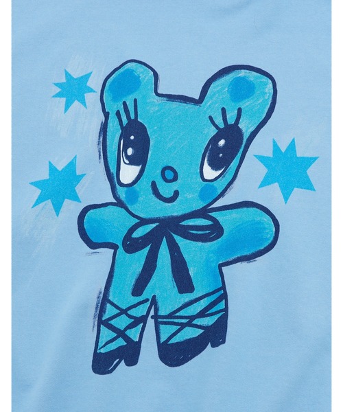 Little sunny bite(リトルサニーバイト)の「【8】【it】【Little Sunny Bite】little sunny bite x Humberto Cruz bear hoodie(パーカー・レディース・ホワイト/ブラック/ブルー・MEDIUM/SMALL)」の7枚目の写真