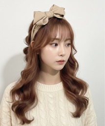 rae（レイ）の「【rae】リボンモチーフカチューシャ（カチューシャ）」
