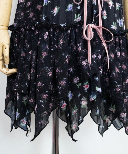rurumu:（ルルムウ）の「rurumu:/ルルムウ/hiffon layered front open dress（ワンピース・レディース・アイボリー/ブラック/ラベンダー・F）」の15枚目の写真