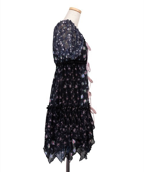rurumu:（ルルムウ）の「rurumu:/ルルムウ/hiffon layered front open dress（ワンピース・レディース・アイボリー/ブラック/ラベンダー・F）」の17枚目の写真