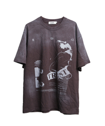 CORD（コード）の「アンダーグラウンドマニフェストウォッシュドT_RUSTY（Tシャツ/カットソー）」