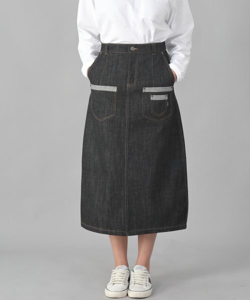 SAINTCREW(セントクルー)の「7PK デニムロングスカート 7PLS-1308 ブラックデニム(スカート・レディース・その他・MEDIUM/LARGE/X-LARGE)」の10枚目の写真