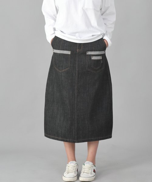 SAINTCREW(セントクルー)の「7PK デニムロングスカート 7PLS-1308 ブラックデニム(スカート・レディース・その他・MEDIUM/LARGE/X-LARGE)」の12枚目の写真