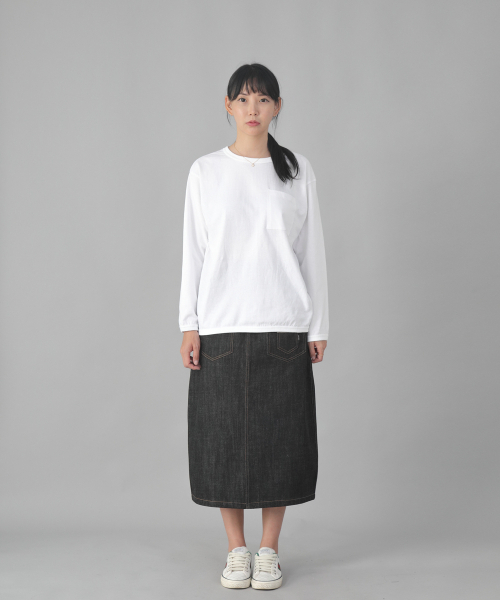 SAINTCREW(セントクルー)の「7PK デニムロングスカート 7PLS-1308 ブラックデニム(スカート・レディース・その他・MEDIUM/LARGE/X-LARGE)」の8枚目の写真