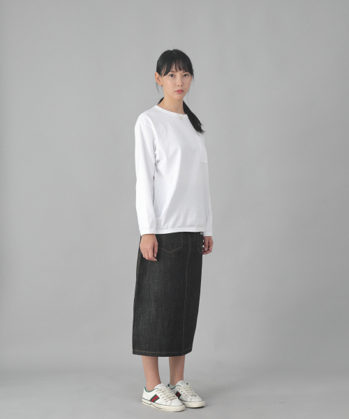 SAINTCREW(セントクルー)の「7PK デニムロングスカート 7PLS-1308 ブラックデニム(スカート・レディース・その他・MEDIUM/LARGE/X-LARGE)」の9枚目の写真